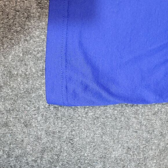 Vtg Masters × Augusta Amen Corner Mens Size XL Golf Tennis Polo Shirt Blue - Picture 3 of 13